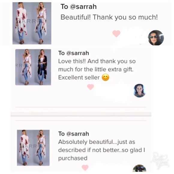 New Bohemian Floral Print Kimono Cardi - Picture 10 of 12